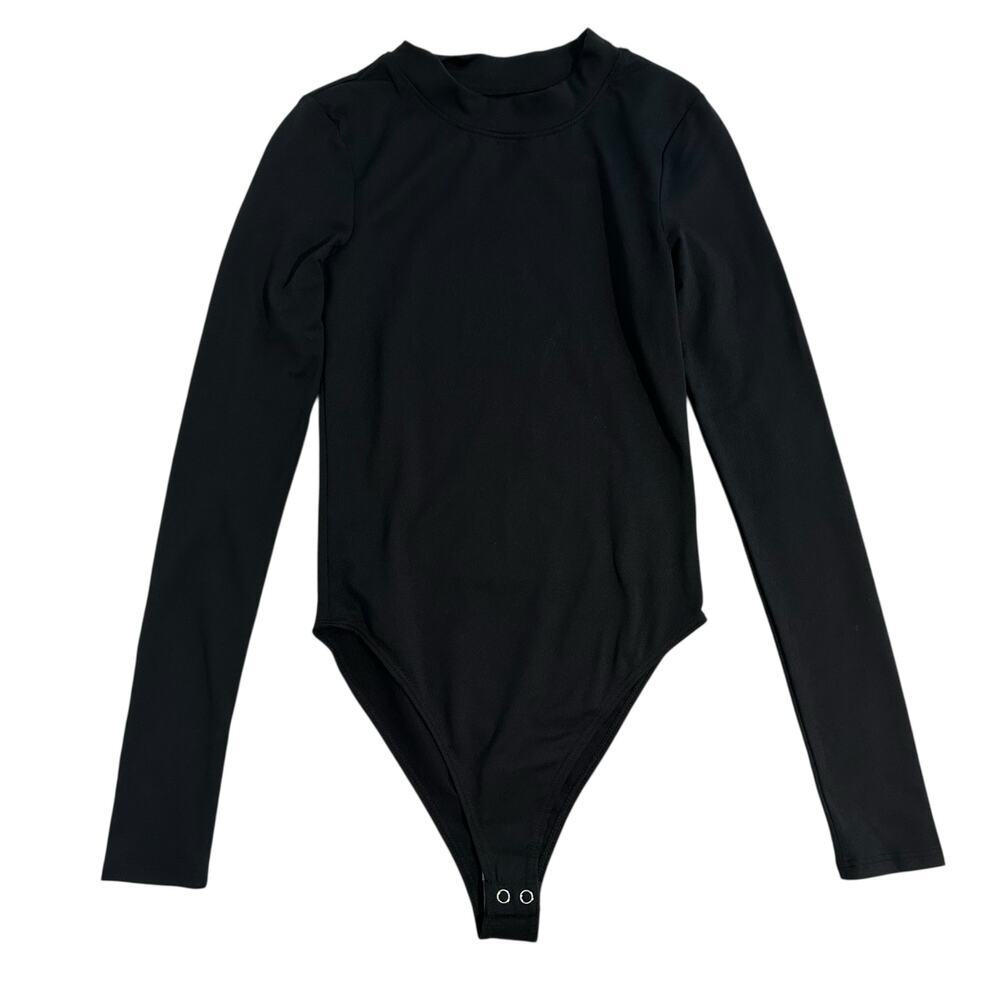NWT Good American Good Form Crewneck Bodysuit Size 1/Small